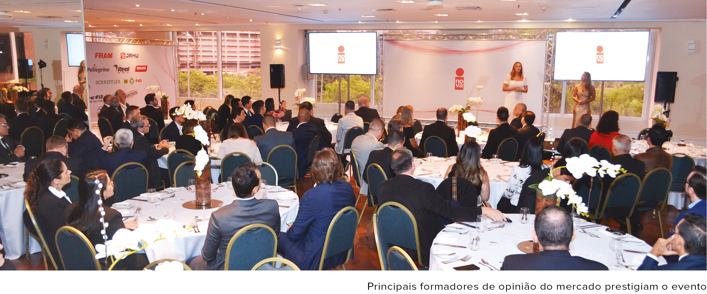 Cerimônia do Premio Inova 2019, que premiou as maiores indústrias do varejo de autopeças (empresas, marcas e etc.).