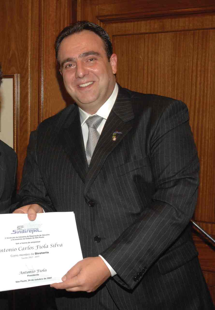 Antonio Fiola, presidente do Sindirepa Nacional e do Sinderepa de São Paulo.