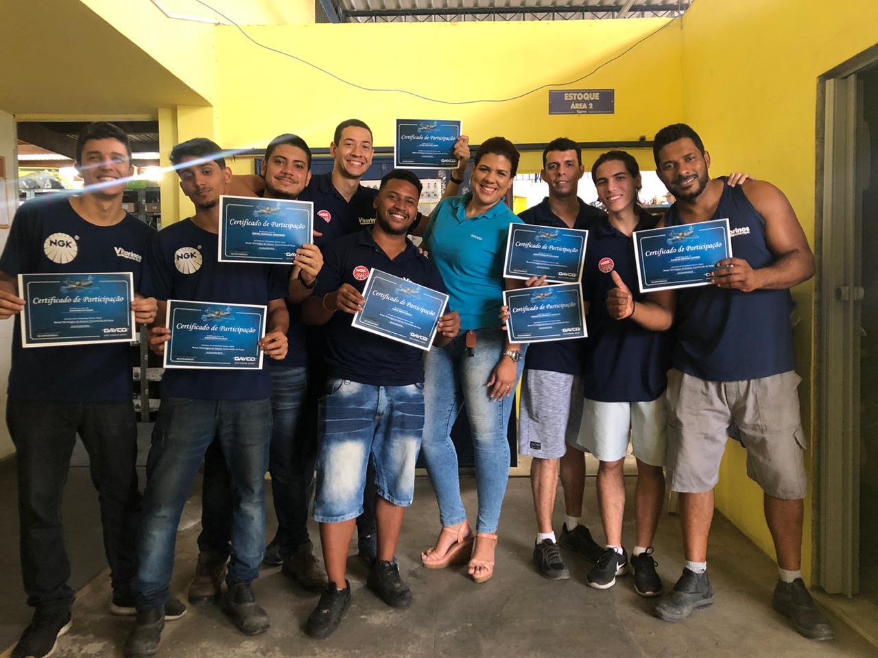 Certificado para mecânico: Dayco deu 8.000 certificados para profissionais do ramo.