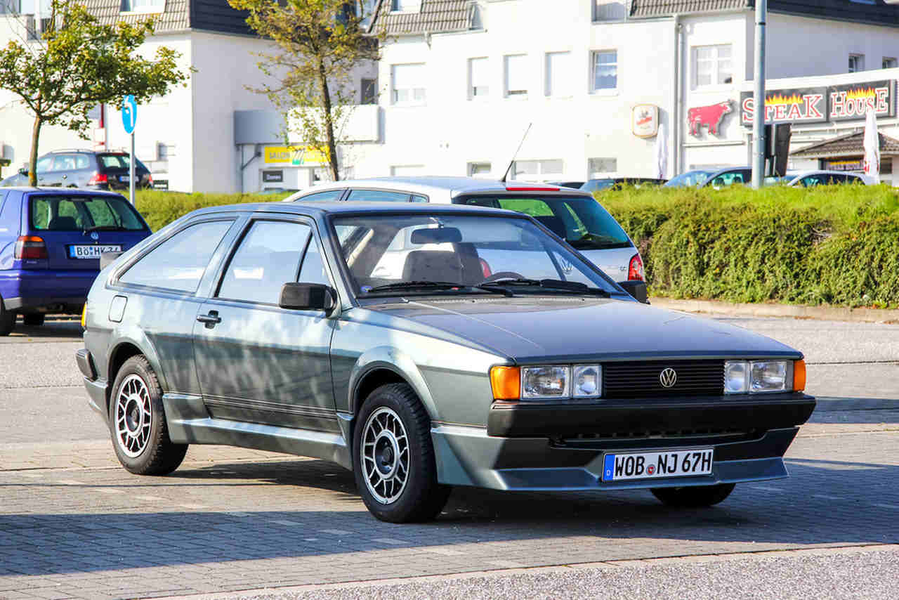 A segunda geração do Scirocco foi fabricada entre os anos de 1981 e 1992.