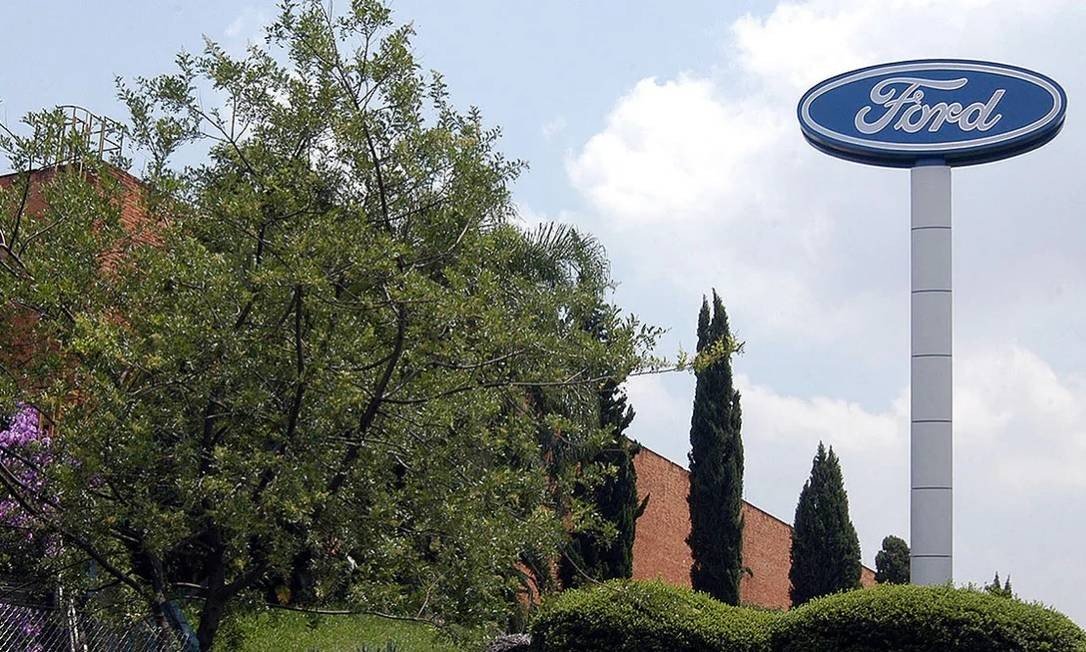 A fábrica da Ford, em São Bernardo do Campo (SP), que chegou a ser comparada com Detroit, nos Estados Unidos.