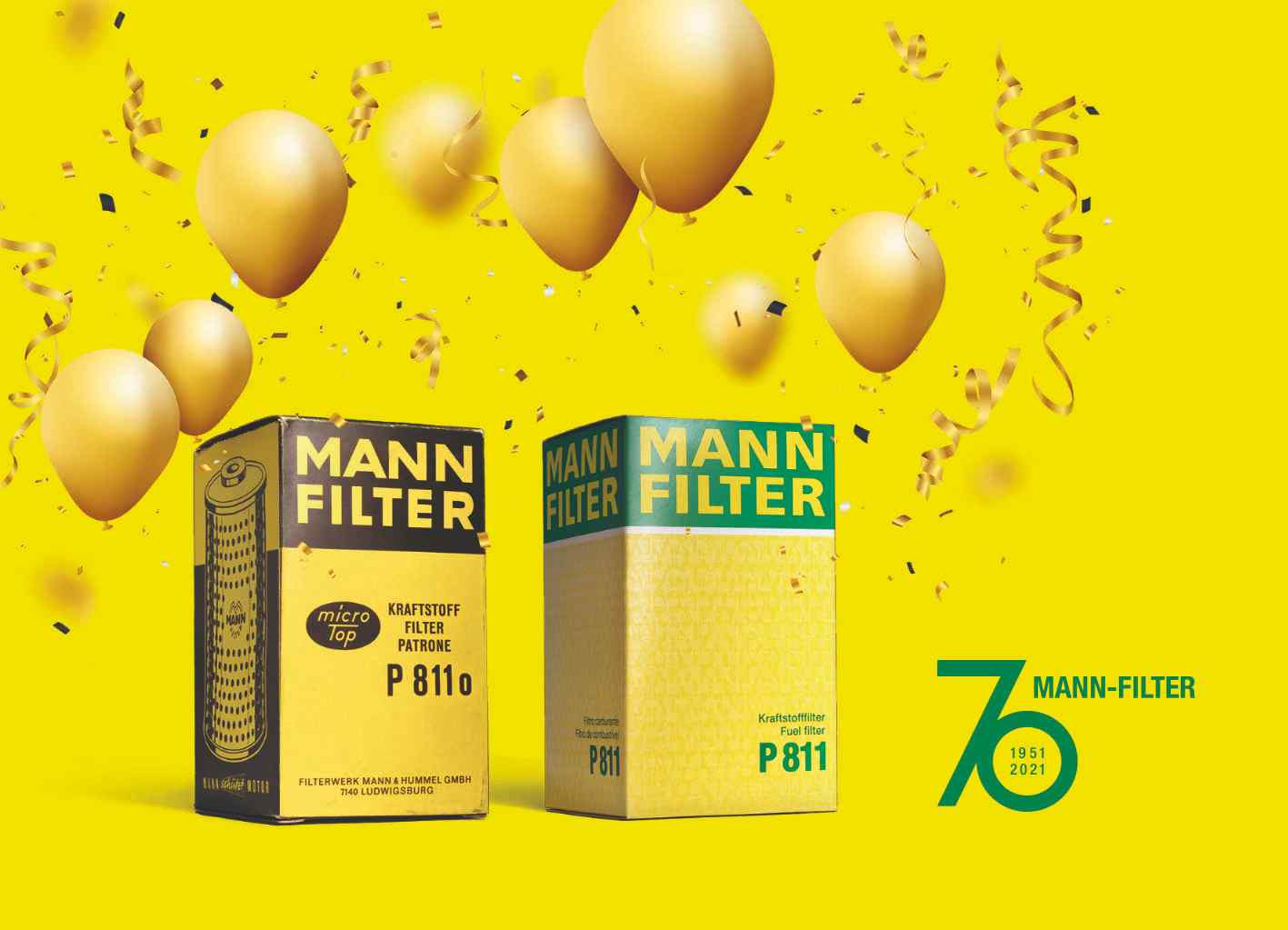 MANN-FILTER comemora 70 anos 