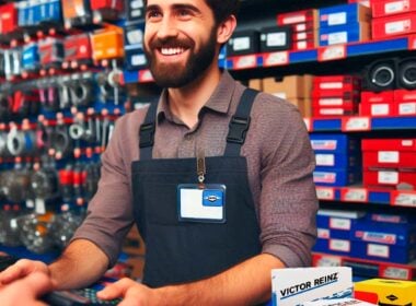 balconista de autopeças DANA