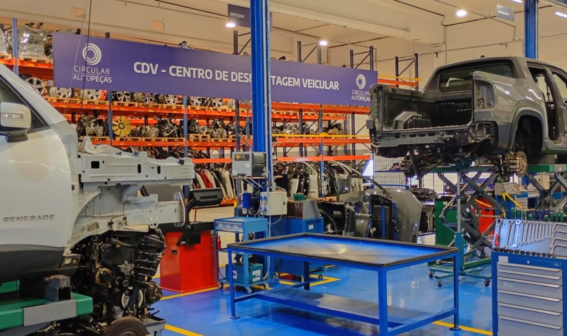 Proposta é desmontar 8 mil veículos por ano, inclusive de outras montadoras