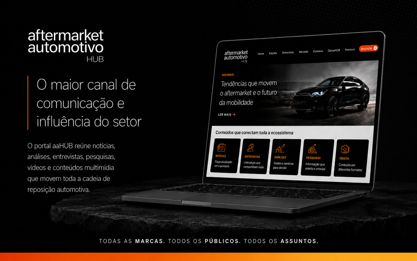 Chegou o aaHUB, o maior portal do Aftermarket Automotivo